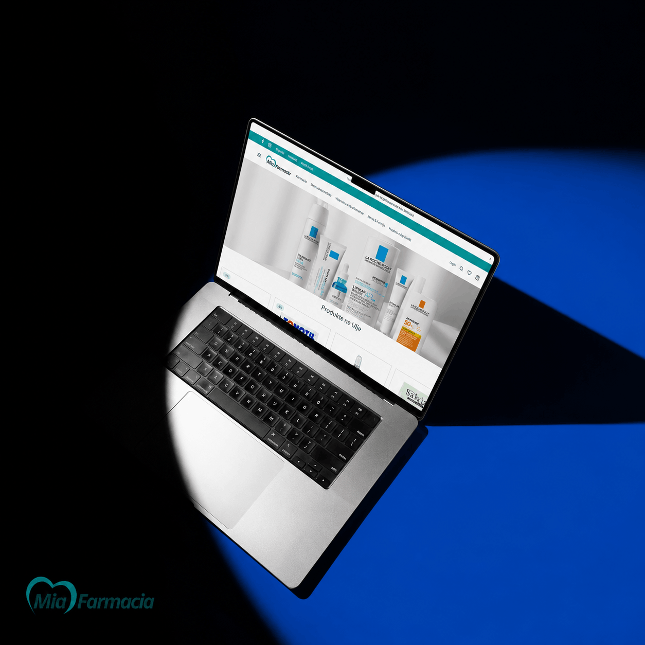 Mia Farmacia — projekt website nga Klaus Bejolli · Pharmacy · Health Retail